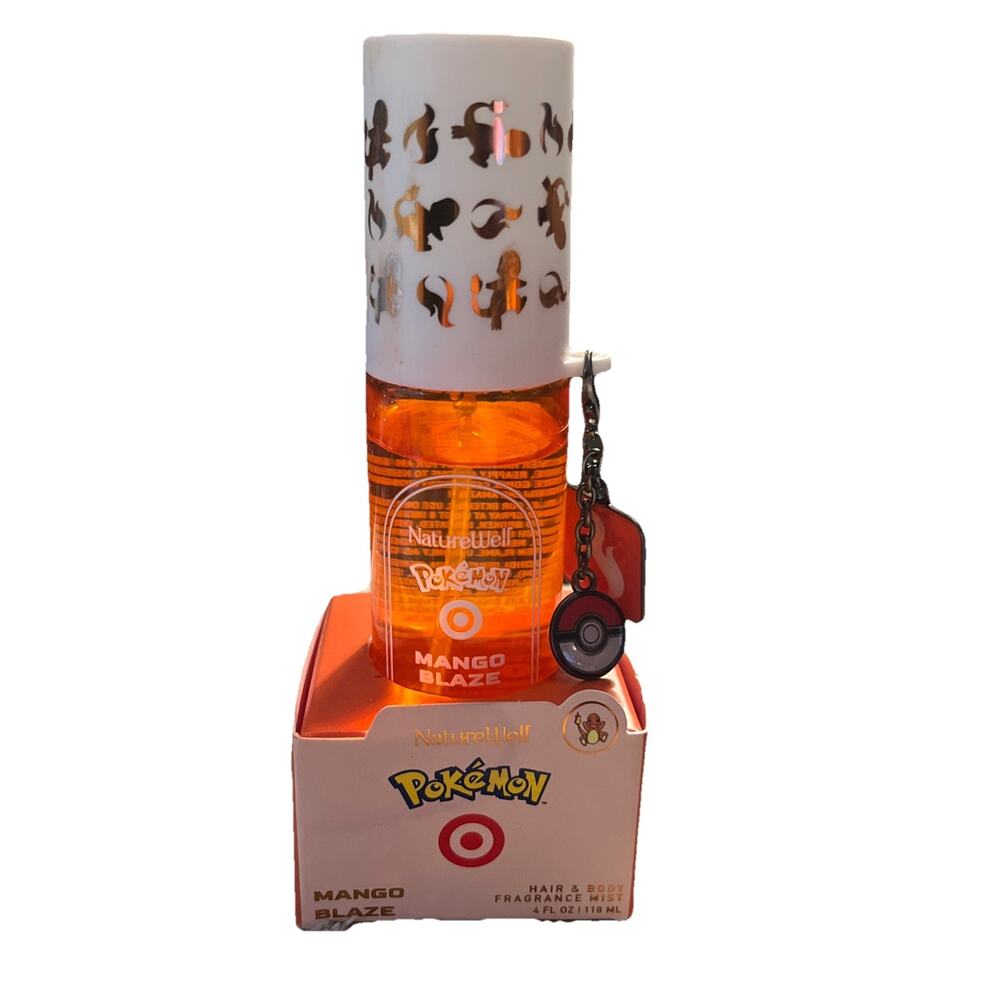 Naturwell Pokemon X Target Collab Mango Blaze Hair And Body Fragrance Mist